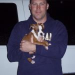 Boxer Dog Named Fonzie
